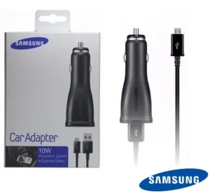 Cargador De Auto Original Samsung Micro USB 2A ECA-U21CBE