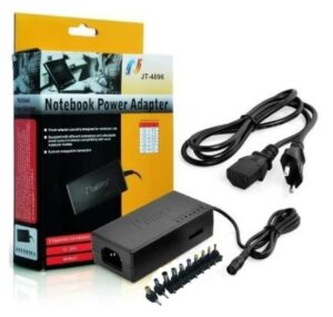 Cargador Universal De Notebook 96w Con 10 Adaptadores ( Incluye Pase HP Azul y Ceibal )