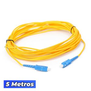 Cable De Fibra Óptica  Para Router 5 MT Patch Cord SC / UPC