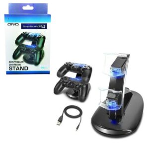 Base De Carga Doble Para Joystick PS4