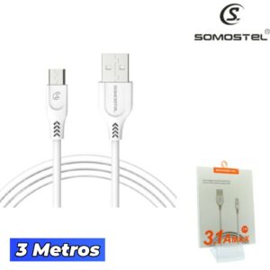 Cable Somostel Micro USB 3 MT (BT03)