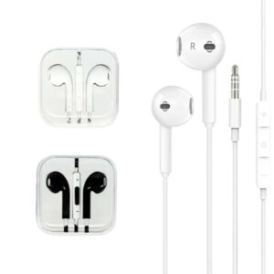 Auriculares Manos Libres Generico Para iPhone 3.5mm (Blanco O Negro)