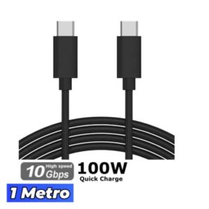 Cable Vip Tipo-C A Tipo-C PD 100W / 1 MT