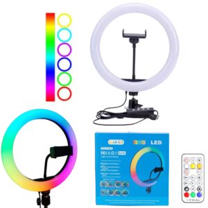 Aro Anillo Luz Led 32cm Con RGB Con Control Remoto