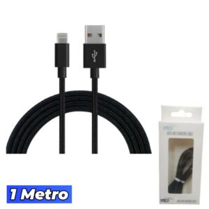 Cable Para iPhone Acordonado 1 MT 2.4A