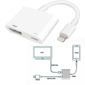 Adaptador De iPhone A TV / HDTV Y Lightning