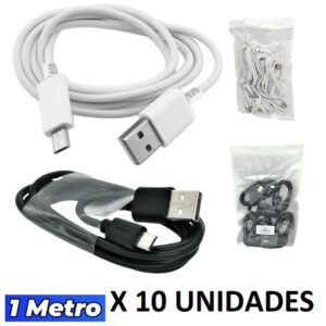 Cable Micro USB Pack De 10 Unidades / 1MT