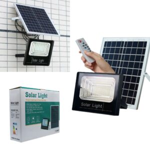 Foco Solar Led 30W Con Control / Fotocélula