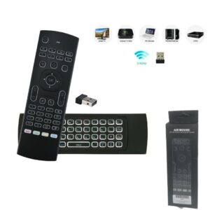 Control Remoto Universal Con Teclado Smart Multifunción 2.4G MX3 Air Mouse