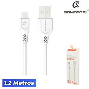 Cable Somostel USB Para iPhone 1,2 MT (BT01)