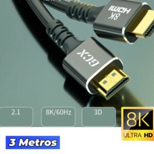 Cable HDTV 2.1 Ultra HD 8K / 60Hz / 3 MT / ULTRA HIGH SPEED