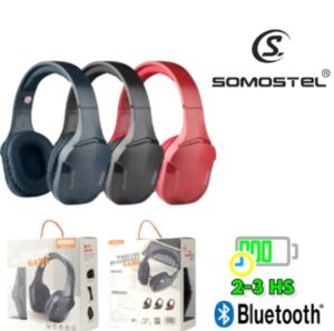 Auriculares Bluetooth / FM / Memoria Somostel DJ / Vincha (CJ08)