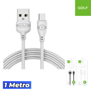 Cable GOLF Usb A Micro USB / 1 MT / 2A / Carga Rápida ( GC-63M )