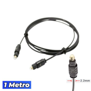 Cable De Audio Fibra Óptica Digital Toslink 1MT 2.2MM