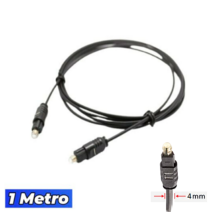 Cable De Audio Fibra Óptica Digital Toslink 1MT 4MM