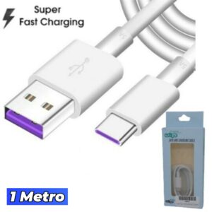 Cable USB A Tipo-C 1MT 5A SUPER FAST CHARGE