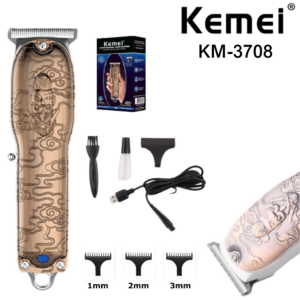 Maquina De Cortar Pelo / Barba Profesional Kemei KM-3708