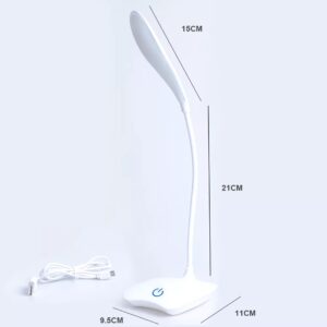 Lampara Led Táctil De Escritorio Flexible Recargable