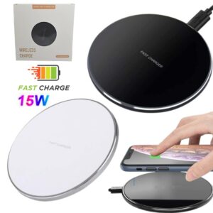 Cargador Inalámbrico QI Fast Charge 15W