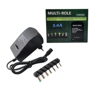 Cargador Universal Multi Voltaje 3.5V A 12V / 3A / 30W / 7 Adaptadores