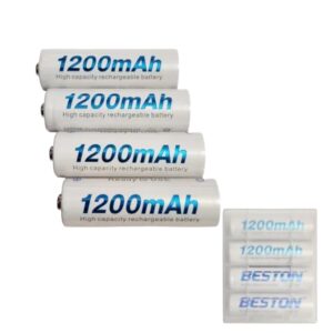 Pilas Recargables Beston AA 1200 MAH X 4 Unidades