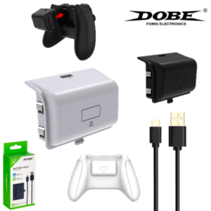 Batería DOBE Con Tapa Trasera Recargable Para Joystick / Control Xbox Series X / Series S / 1200MAH