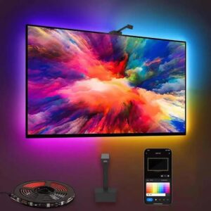 Tira Led RGB Para TV Y PC 55 A 75″ / Con Cámara / Wi-Fi / Smart / Atmosfera