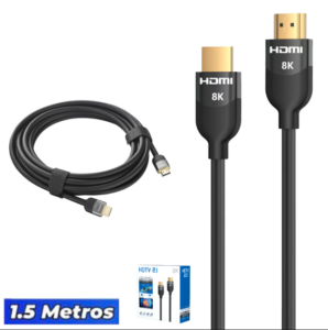 Cable HDTV Ultra HD / 2,1 / 8K 60hz / 4K 120hz / 1,5 MT / HIGH SPEED