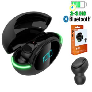 Auriculares Bluetooth Con Pantalla Digital Y80