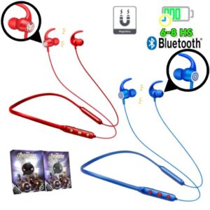 Auriculares Deportivos Manos Libres Bluetooth Diseño Marvel / Magnéticos