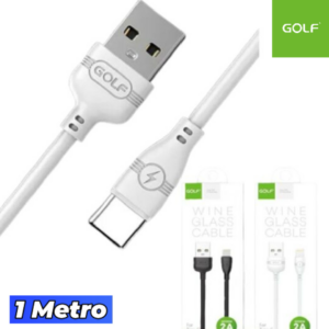 Cable GOLF Usb Tipo-C / 1 MT / 2A / Carga Rápida ( GC-63T )