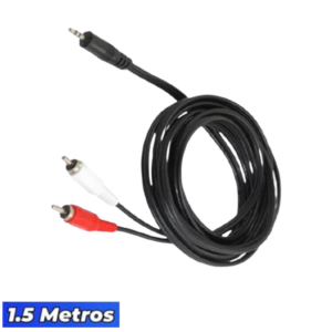 Cable De Audio 2 RCA A Spica 3.5mm 1.5MT