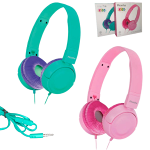 Auriculares Manos Libres Cableado 3.5mm DJ / Vincha / Piranha KIDS