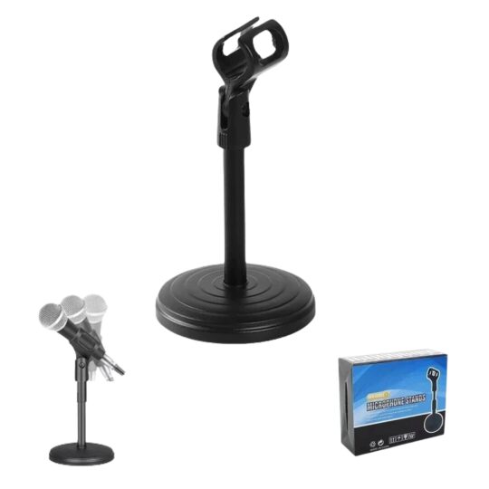 Estabilizador Celular Con 3 Soportes Para Foco Led Y Mics.