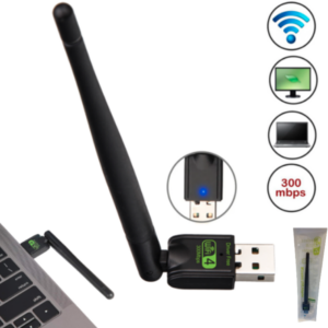 Tarjeta De Red Wi-fi Antena USB / 2.4G / 300Mbps / Plug And Play