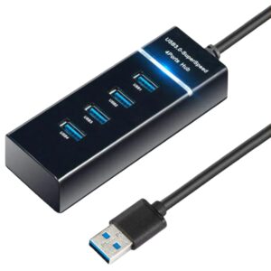 Adaptador HUB USB 3.0 / 4 En 1 / 4 USB / Con Indicador Led