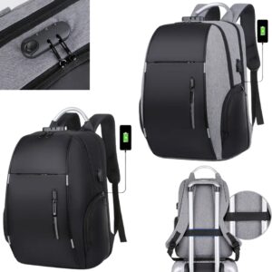 Mochila Anti Robo / 25cm * 55cm * 75cm / Con Puerto USB / Con Combinación