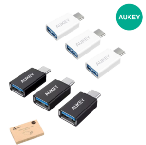 Set 3 Adaptadores OTG (USB) A Tipo-C / AUKEY