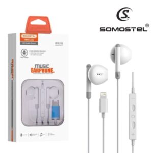 Auriculares Manos Libres  SOMOSTEL Para iPhone Lightning / Bluetooth