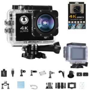 Cámara Deportiva 4K Resistente Y Sumergible Tipo Go Pro