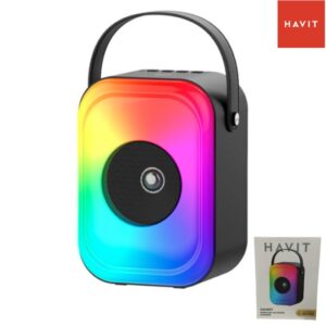 Parlante Bluetooth HAVIT Con Luces LED RGB / USB / Auxiliar 3.5MM / SQ128BT