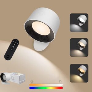 Lampara De Pared / Portátil / Magnética / Recargable / RGB / Con Control / 4.5W