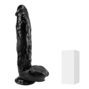Consolado Dildo Pene Realista Con Escroto Y Ventosa / 18cm x 3.5cm PVC