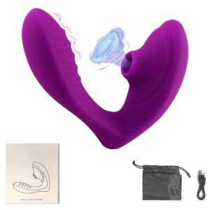 Vibrador / Succionador De Clítoris Con Bolsito / Recargable