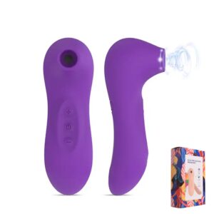 Vibrador / Succionador De Clítoris / Recargable / Con Bolsito