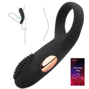 Anillo Para Pene / Vibrador Y Estimulador De Clítoris / Recargable