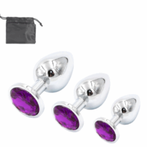 Set 3 Plug Anal / Con Bolsito