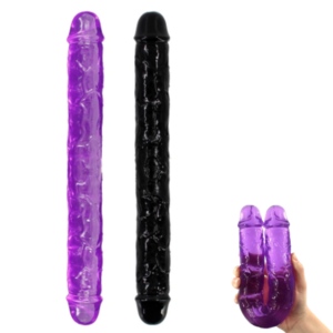 Consolador Dildo Pene Doble Flexible / 23.5cm x 2.5cm