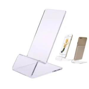 Soporte Exhibidor Vidriera Universal / Celular / EXTRA GRUESO 4mm De Grosor