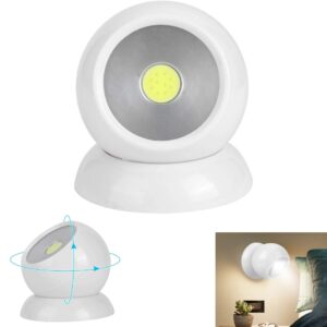 Lampara Luz Led Esfera 360° Portátil Magnética / A PILAS